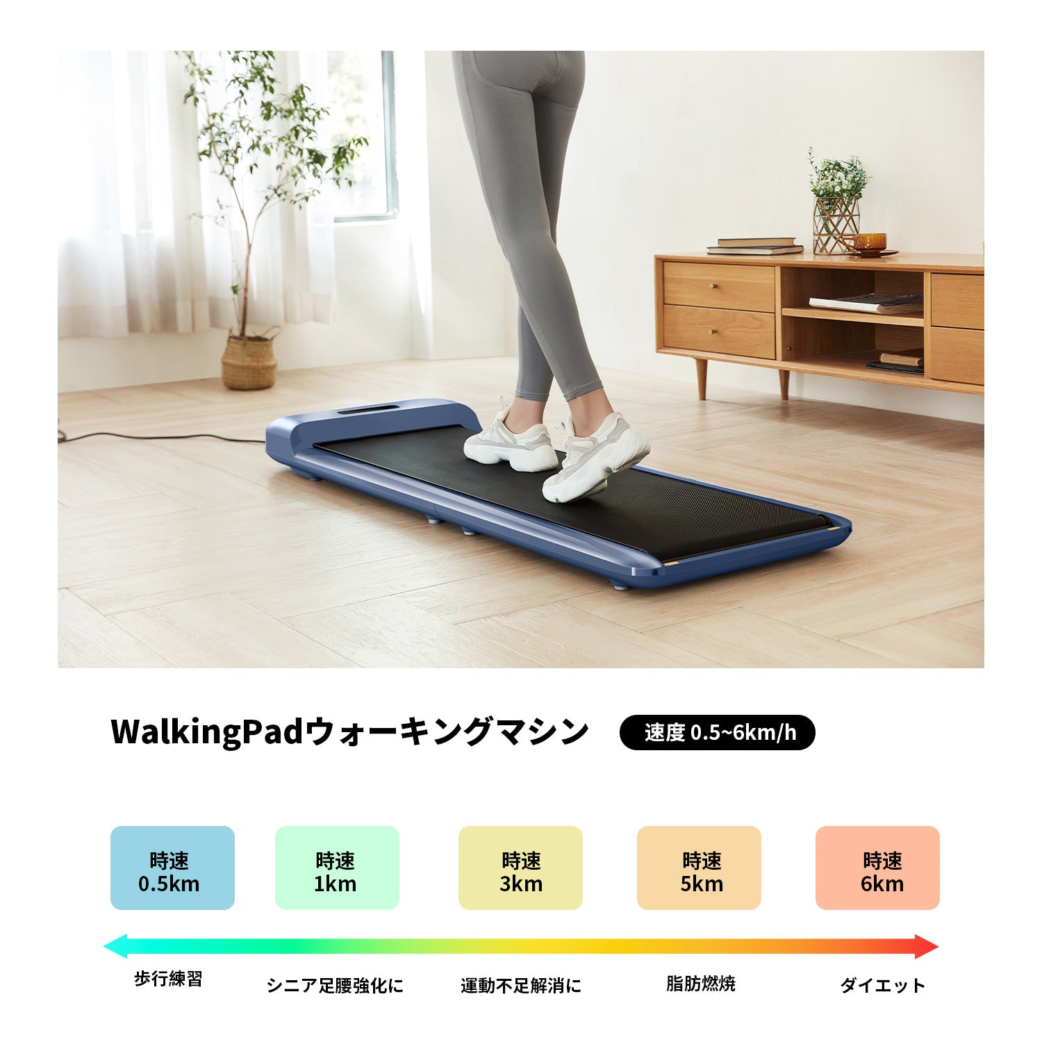 WalkingPad S1 折りたたみ式ウォーキングマシン トレッドミル – WalkingPad JP